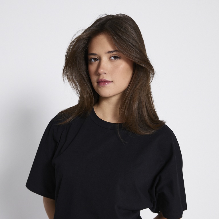 Sculpted dress "Iben" Black